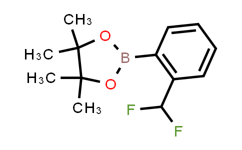 CAS No. 879275-72-6, 2-(2-(Difluoromethyl)phenyl)-4,4,5,5-tetramethyl-1,3,2-dioxaborolane
