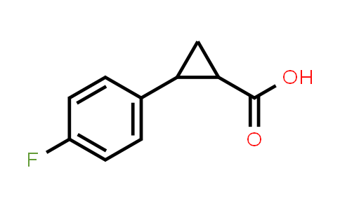 CAS No. 879324-64-8, 2-(4-Fluorophenyl)cyclopropanecarboxylic acid
