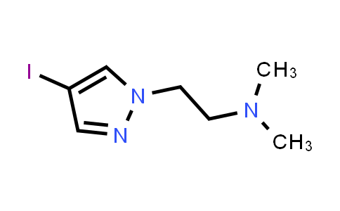 CAS No. 879488-19-4, 2-(4-Iodo-1H-pyrazol-1-yl)-N,N-dimethylethanamine