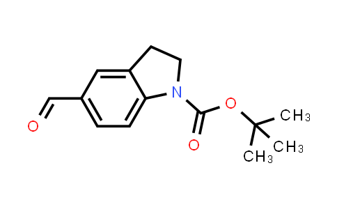 CAS No. 879887-32-8, tert-Butyl 5-formylindoline-1-carboxylate