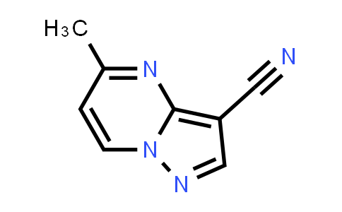 CAS No. 879900-25-1, 5-Methylpyrazolo[1,5-a]pyrimidine-3-carbonitrile