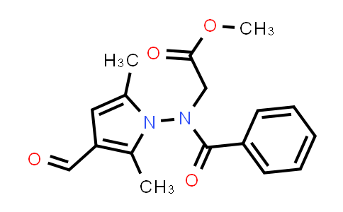 880062-11-3 | Methyl [benzoyl(3-formyl-2,5-dimethyl-1h-pyrrol-1-yl)amino]acetate