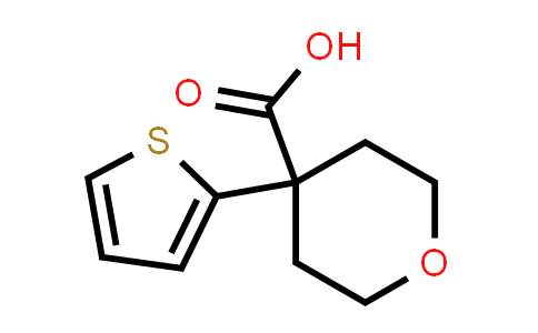 CAS No. 880166-18-7, 4-(Thiophen-2-yl)tetrahydro-2H-pyran-4-carboxylic acid