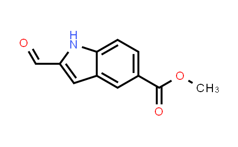 CAS No. 880360-85-0, Methyl 2-formyl-1H-indole-5-carboxylate