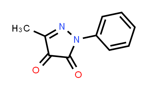 CAS No. 881-05-0, 3-Methyl-1-phenyl-1H-pyrazole-4,5-dione