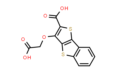 CAS No. 881033-63-2, Benzo[b]thieno[2,3-d]thiophene-2-carboxylic acid, 3-(carboxymethoxy)-