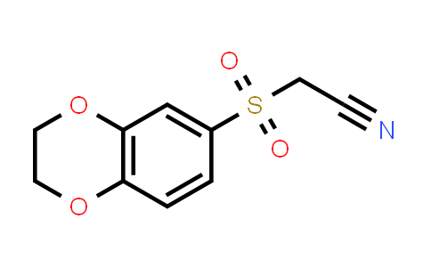 CAS No. 881044-61-7, (2,3-Dihydro-1,4-benzodioxin-6-ylsulfonyl)acetonitrile