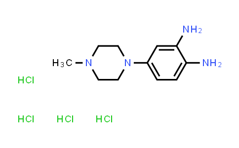 CAS No. 881214-42-2, 4-(4-Methylpiperazin-1-yl)benzene-1,2-diamine tetrahydrochloride