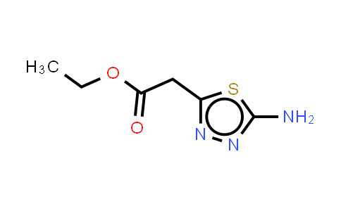 CAS No. 88124-55-4, 2-Amino-1,3,4-thiadiazolyl-5-acetic acid ethyl ester