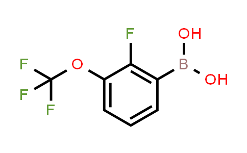 CAS No. 881402-25-1, (2-Fluoro-3-(trifluoromethoxy)phenyl)boronic acid