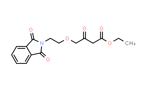CAS No. 88150-75-8, ethyl 4-[2-(1,3-dioxoisoindol-2-yl)ethoxy]-3-oxobutanoate