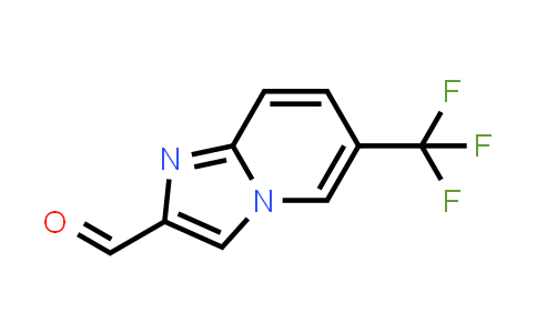 CAS No. 881841-24-3, 6-(Trifluoromethyl)imidazo[1,2-a]pyridine-2-carbaldehyde
