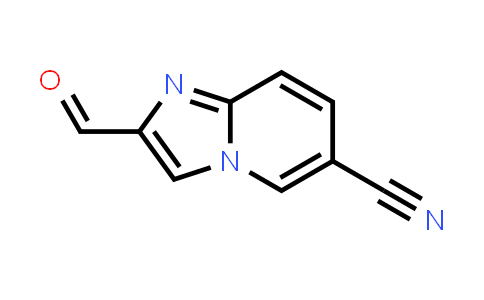 CAS No. 881841-28-7, 2-Formylimidazo[1,2-a]pyridine-6-carbonitrile