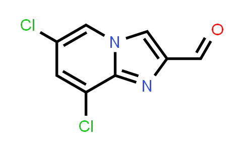 CAS No. 881841-40-3, 6,8-Dichloroimidazo[1,2-a]pyridine-2-carbaldehyde