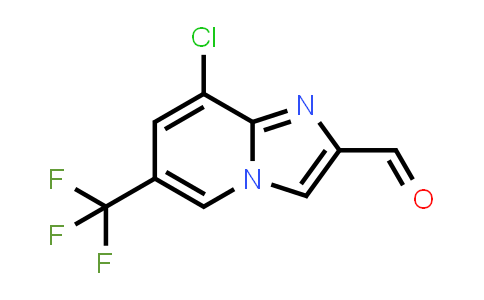 CAS No. 881841-42-5, 8-Chloro-6-(trifluoromethyl)imidazo[1,2-a]pyridine-2-carbaldehyde