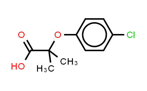 CAS No. 882-09-7, Clofibric acid