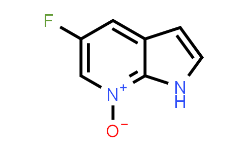 CAS No. 882033-65-0, 1H-Pyrrolo[2,3-b]pyridine, 5-fluoro-, 7-oxide