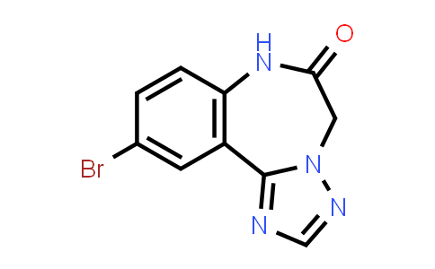 CAS No. 882517-94-4, 10-Bromo-5H-benzo[f][1,2,4]triazolo[1,5-d][1,4]diazepin-6(7H)-one