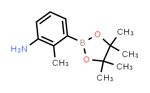 CAS No. 882678-96-8, 2-Methyl-3-(4,4,5,5-tetramethyl-1,3,2-dioxaborolan-2-yl)aniline