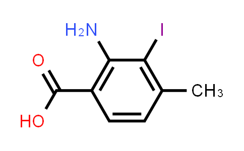 CAS No. 882679-23-4, 2-amino-3-iodo-4-methylbenzoic acid