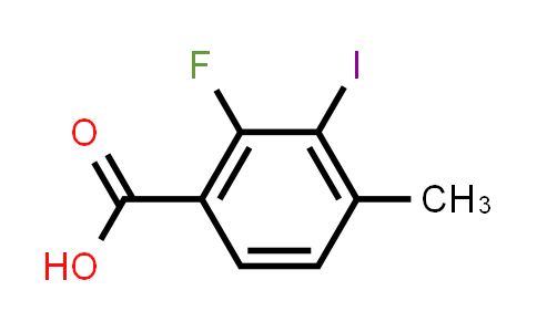 CAS No. 882679-89-2, 2-Fluoro-3-iodo-4-methylbenzoic acid