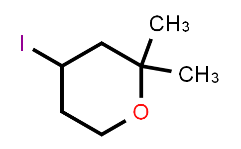CAS No. 882687-80-1, 4-Iodo-2,2-dimethyltetrahydro-2H-pyran