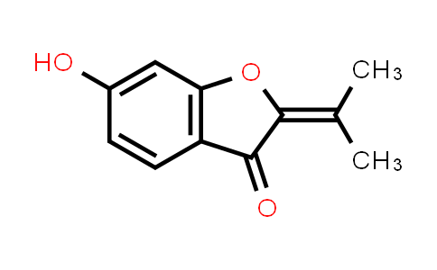 CAS No. 88281-13-4, 6-Hydroxy-2-(1-methylethylidene)-1-benzofuran-3(2H)-one
