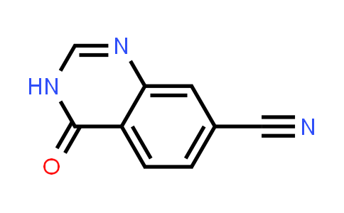 CAS No. 882976-16-1, 4-Oxo-3,4-dihydroquinazoline-7-carbonitrile