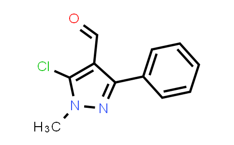 CAS No. 883-38-5, 5-chloro-1-methyl-3-phenylpyrazole-4-carbaldehyde