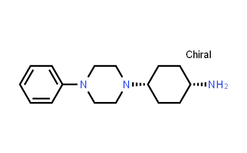 CAS No. 883194-97-6, Cyclohexanamine, 4-(4-phenyl-1-piperazinyl)-, cis-