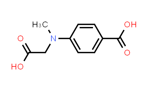CAS No. 883290-81-1, 4-((Carboxymethyl)(methyl)amino)benzoic acid