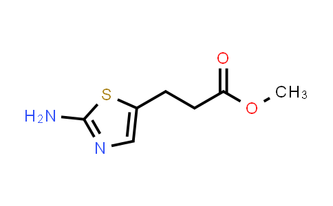 CAS No. 883501-73-3, Methyl 3-(2-aminothiazol-5-yl)propanoate