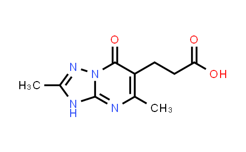 CAS No. 883550-13-8, 3-(2,5-Dimethyl-7-oxo-3,7-dihydro[1,2,4]triazolo[1,5-a]pyrimidin-6-yl)- propanoic acid