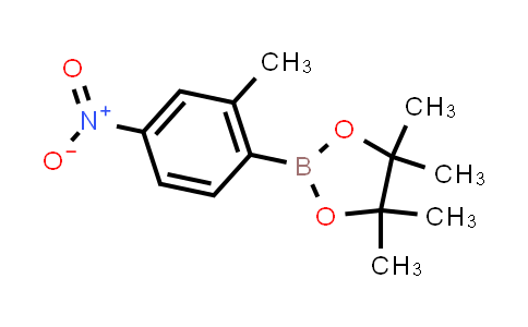 CAS No. 883715-40-0, 4,4,5,5-Tetramethyl-2-(2-methyl-4-nitrophenyl)-1,3,2-dioxaborolane