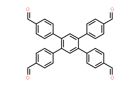 CAS No. 883835-33-4, 4',5'-Bis(4-formylphenyl)-[1,1':2',1''-terphenyl]-4,4''-dicarbaldehyde