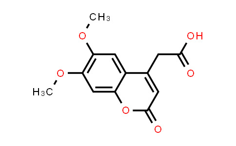 CAS No. 88404-26-6, 6,7-Dimethoxy-4-coumarinylacetic acid