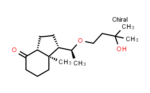 CAS No. 884488-07-7, (1S,3aR,7aR)-Octahydro-1-[(1S)-1-(3-hydroxy-3-methylbutoxy)ethyl]-7a-methyl-4H-inden-4-one