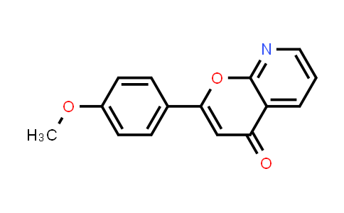 CAS No. 884500-82-7, 4H-Pyrano[2,3-b]pyridin-4-one, 2-(4-methoxyphenyl)-