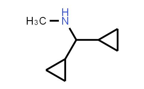 CAS No. 884504-77-2, 1,1-Dicyclopropyl-N-methylmethanamine