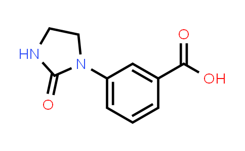 CAS No. 884504-86-3, 3-(2-Oxoimidazolidin-1-yl)benzoic acid