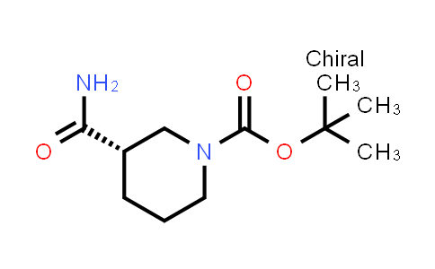CAS No. 88466-77-7, (S)-tert-Butyl 3-carbamoylpiperidine-1-carboxylate