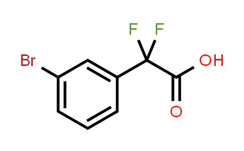 CAS No. 885068-76-8, 2-(3-Bromophenyl)-2,2-difluoroacetic acid