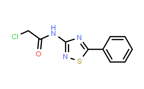 CAS No. 885268-36-0, 2-Chloro-N-(5-phenyl-1,2,4-thiadiazol-3-yl)acetamide