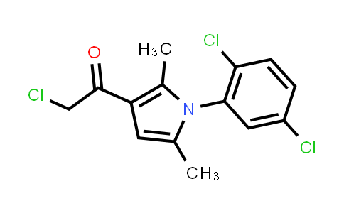 CAS No. 885268-72-4, 2-Chloro-1-[1-(2,5-dichlorophenyl)-2,5-dimethyl-1H-pyrrol-3-yl]ethanone