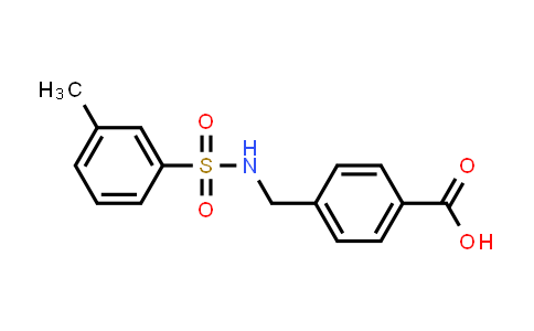 CAS No. 885268-96-2, 4-(((3-Methylphenyl)sulfonamido)methyl)benzoic acid