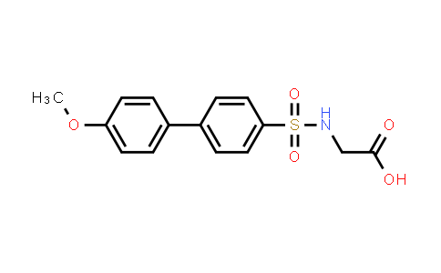CAS No. 885269-46-5, ((4'-Methoxy-[1,1'-biphenyl]-4-yl)sulfonyl)glycine