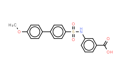 CAS No. 885269-91-0, 3-((4'-Methoxy-[1,1'-biphenyl])-4-sulfonamido)benzoic acid
