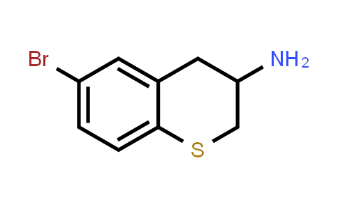 CAS No. 885270-59-7, 6-Bromo-thiochroman-3-ylamine