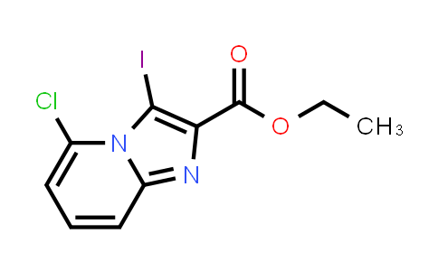 885271-45-4 | Ethyl 5-chloro-3-iodoimidazo[1,2-a]pyridine-2-carboxylate
