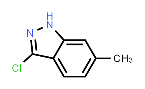 CAS No. 885271-60-3, 3-Chloro-6-methyl-1H-indazole